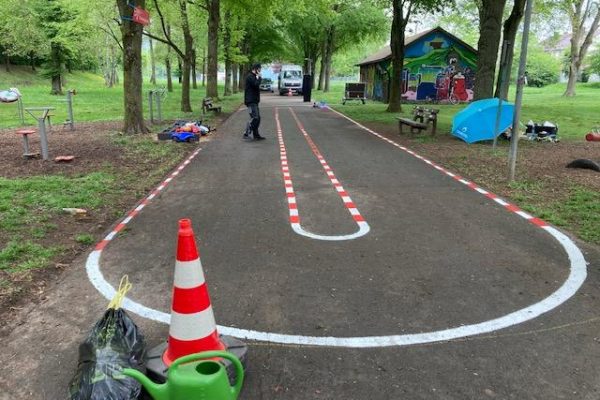 Mit Vollgas gehts los